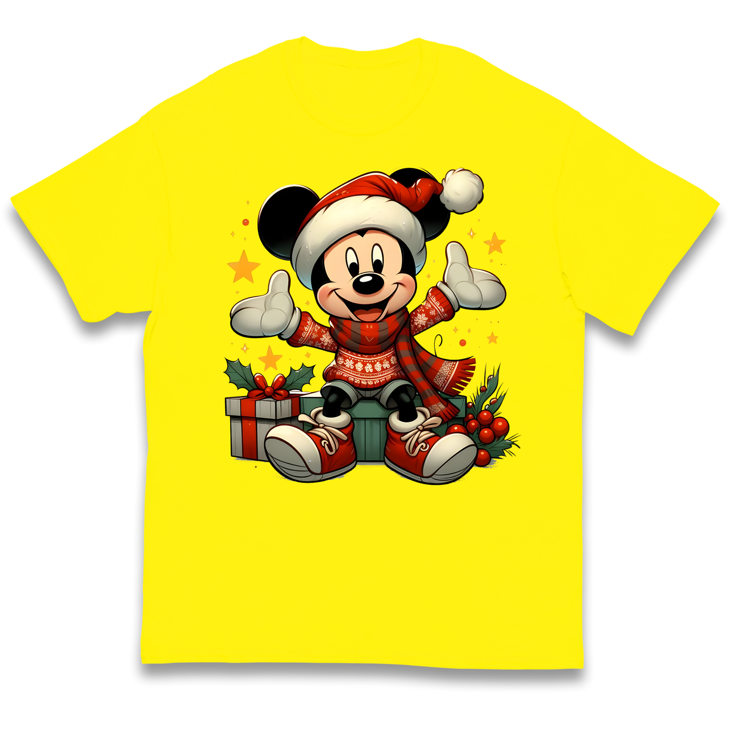 Micky Mouse Christmas kids t shirt