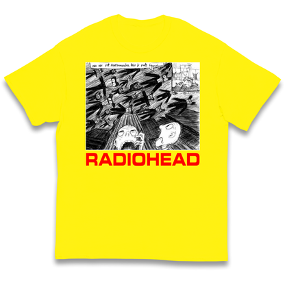 Radiohead We Are Not Screaming kids t shirt