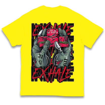 Inhale Exhale kids t shirt