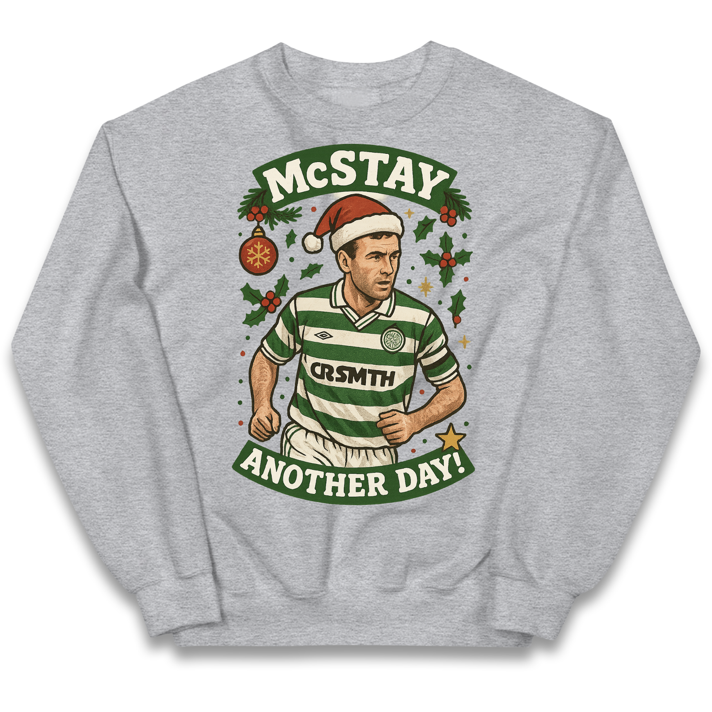 Paul McStay Celtic Christmas Kids Jumper