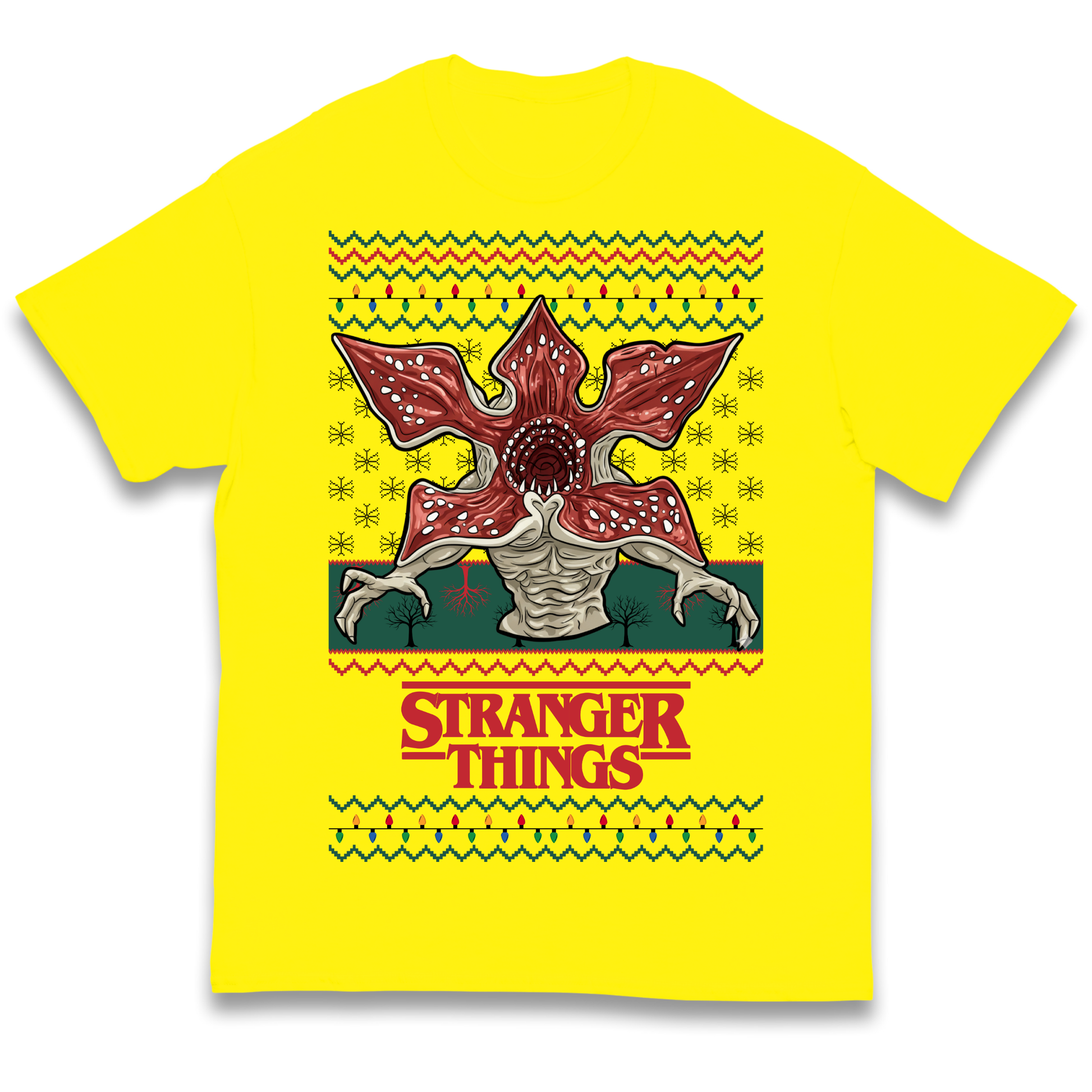 Demogorgon Christmas Kids T Shirt