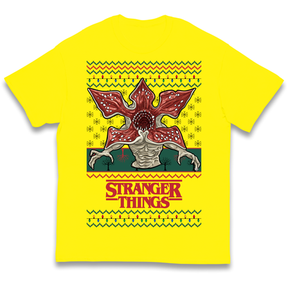 Demogorgon Christmas Kids T Shirt