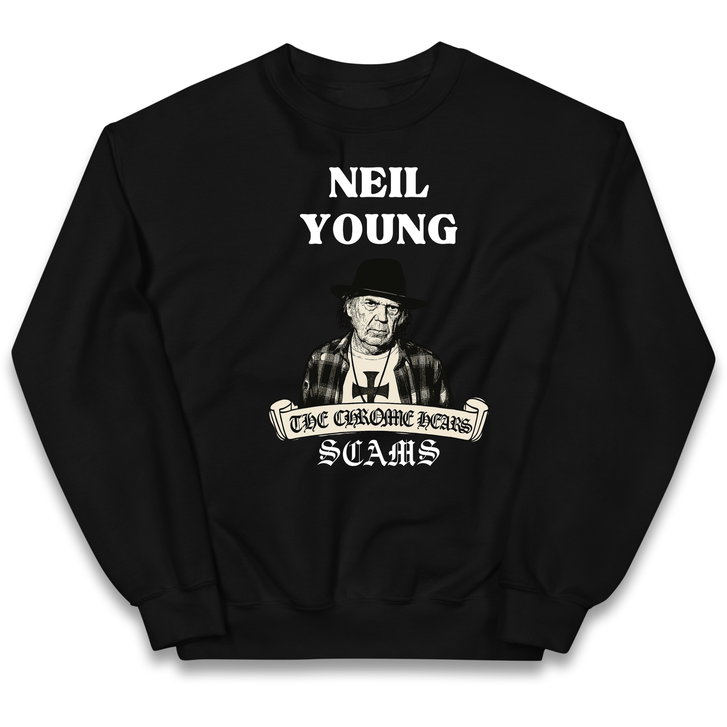 Neil Young and the Chrome Hearts Kids Jumper