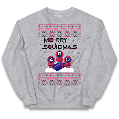 Squid Games Christmas Kids Jumper