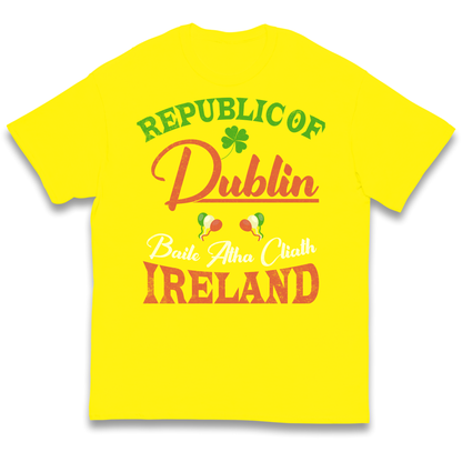 Dublin Ireland kids t shirt