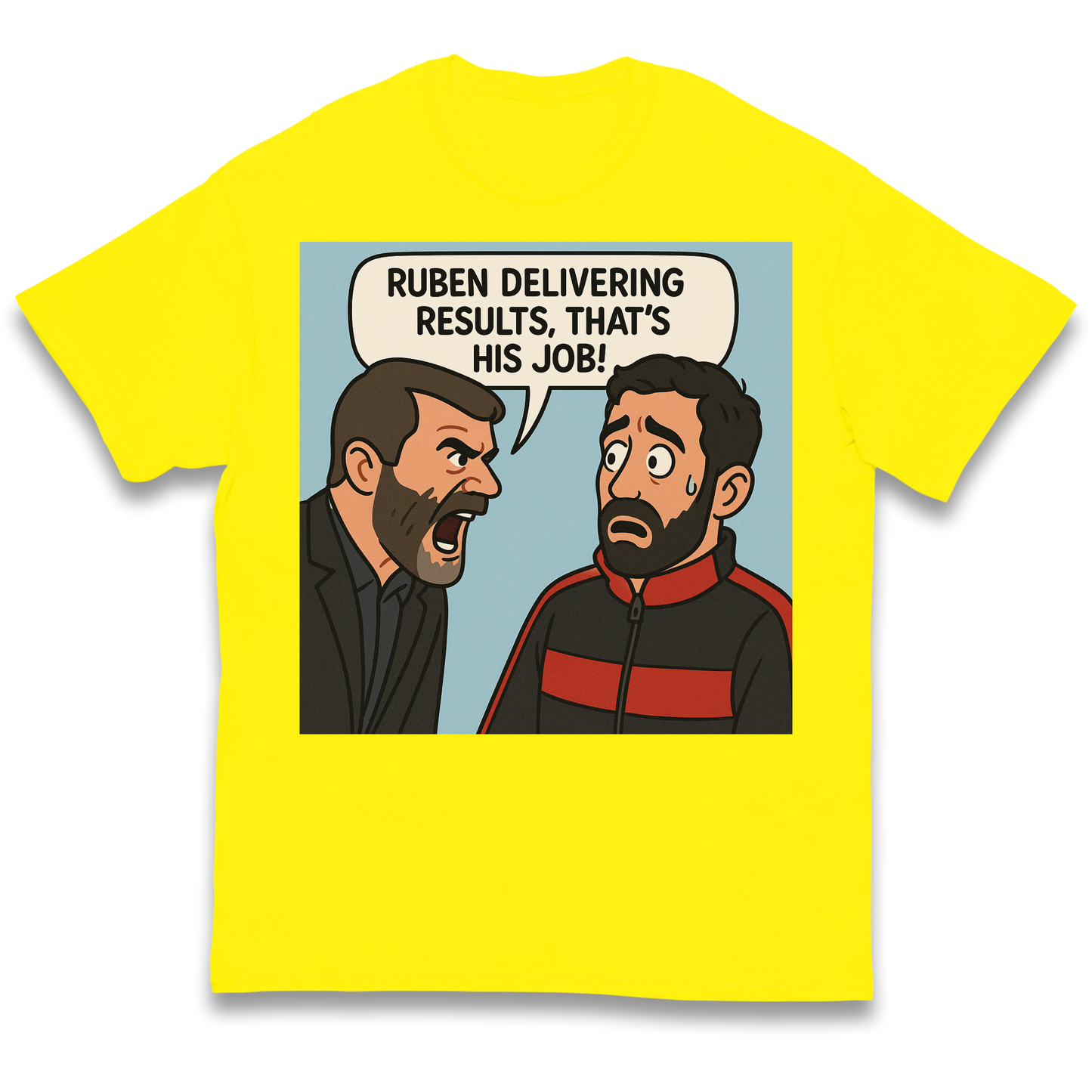 Ruben Delivering Results That's His Job kids t shirt