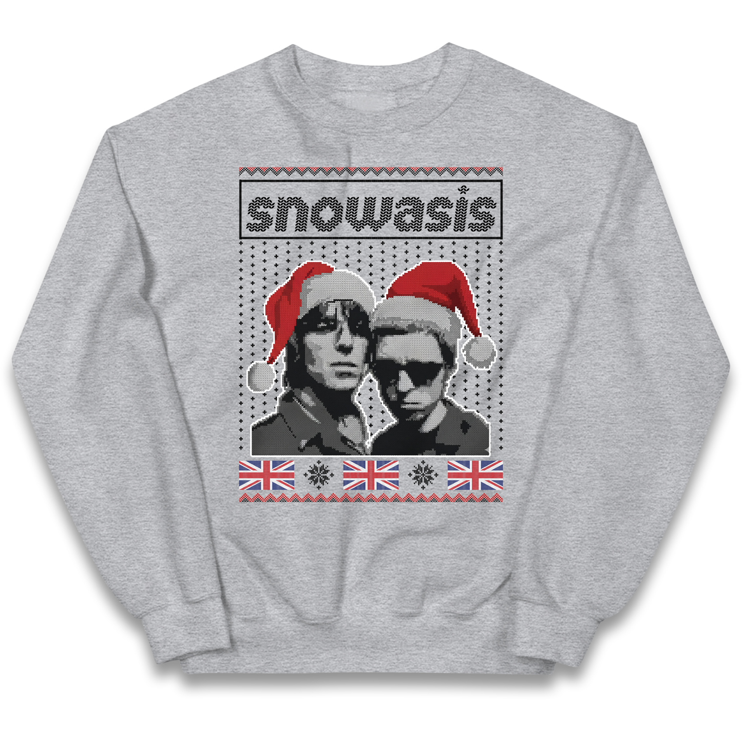 Snowasis Union Jack Christmas Kids Jumper