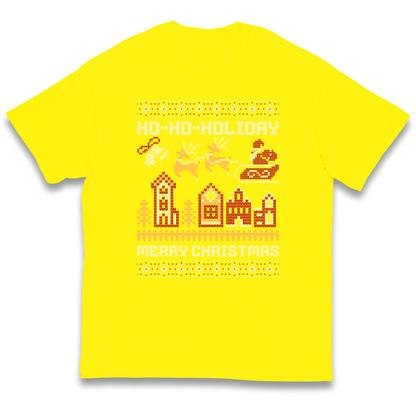 Have Yourself a HO HO HOLIDAY Christmas kids t shirt