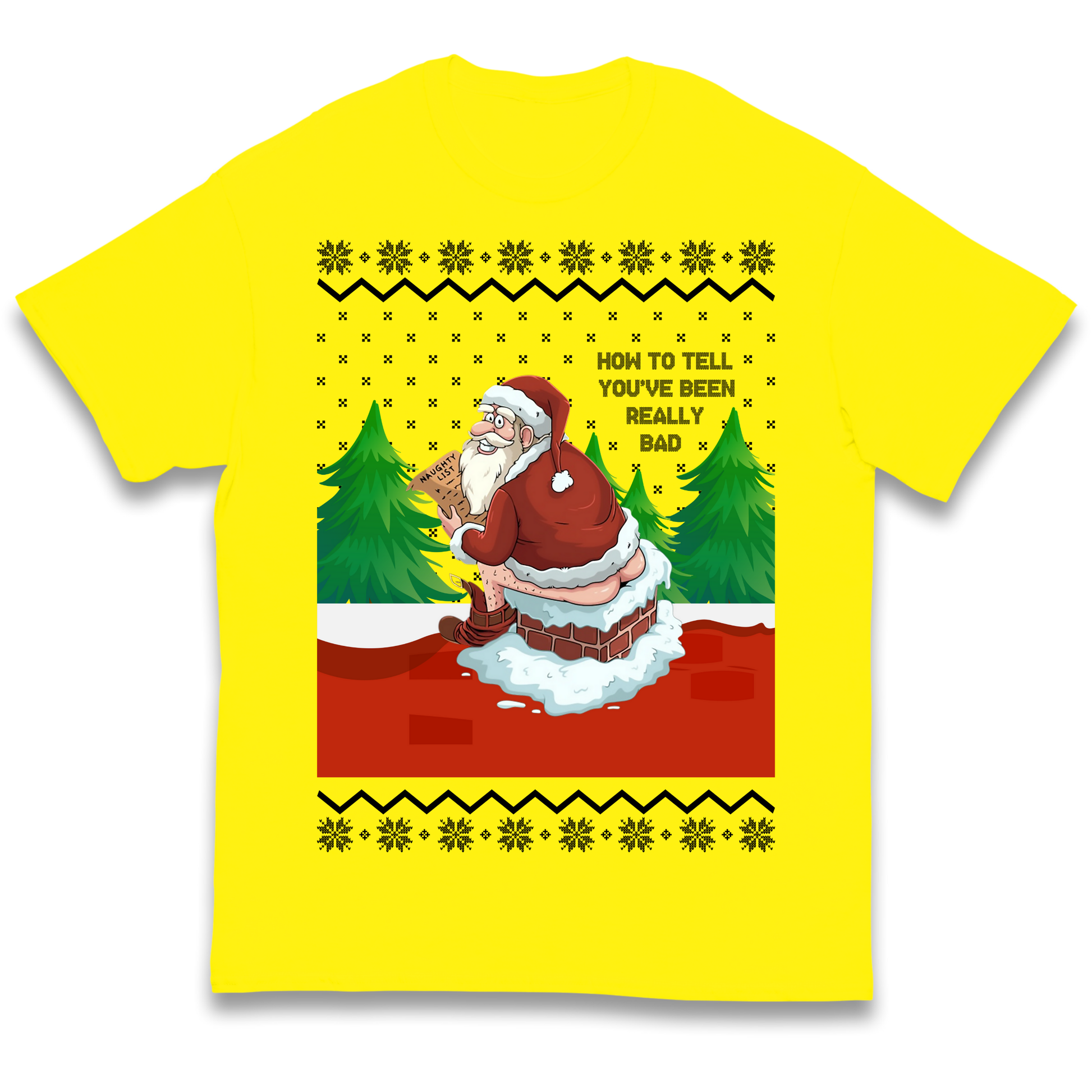 How To Tell That You've Been Really Bad kids t shirt
