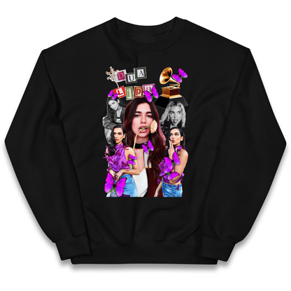 Dua Lipa Butterflies Kids Jumper