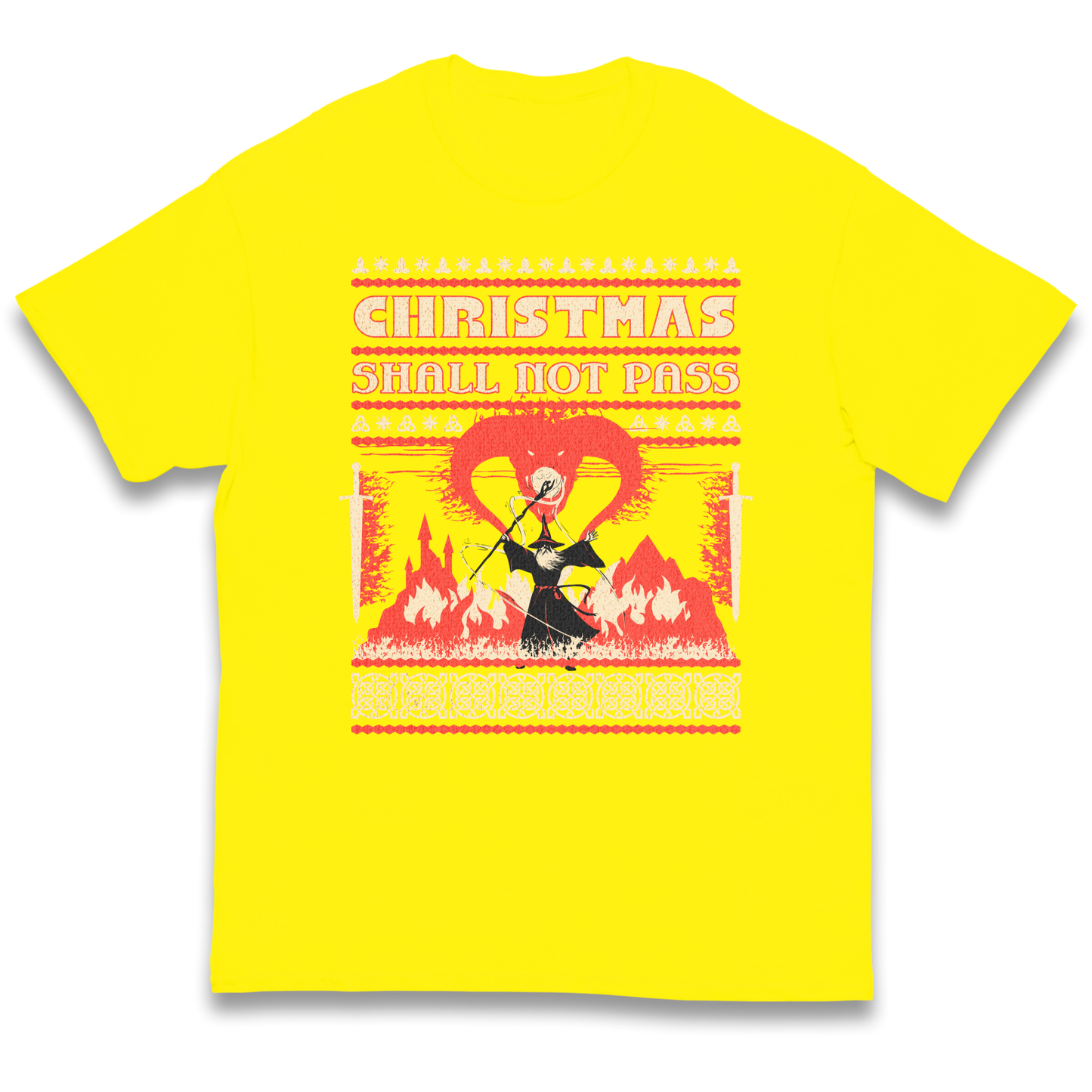 Christmas Shall Not Pass kids t shirt