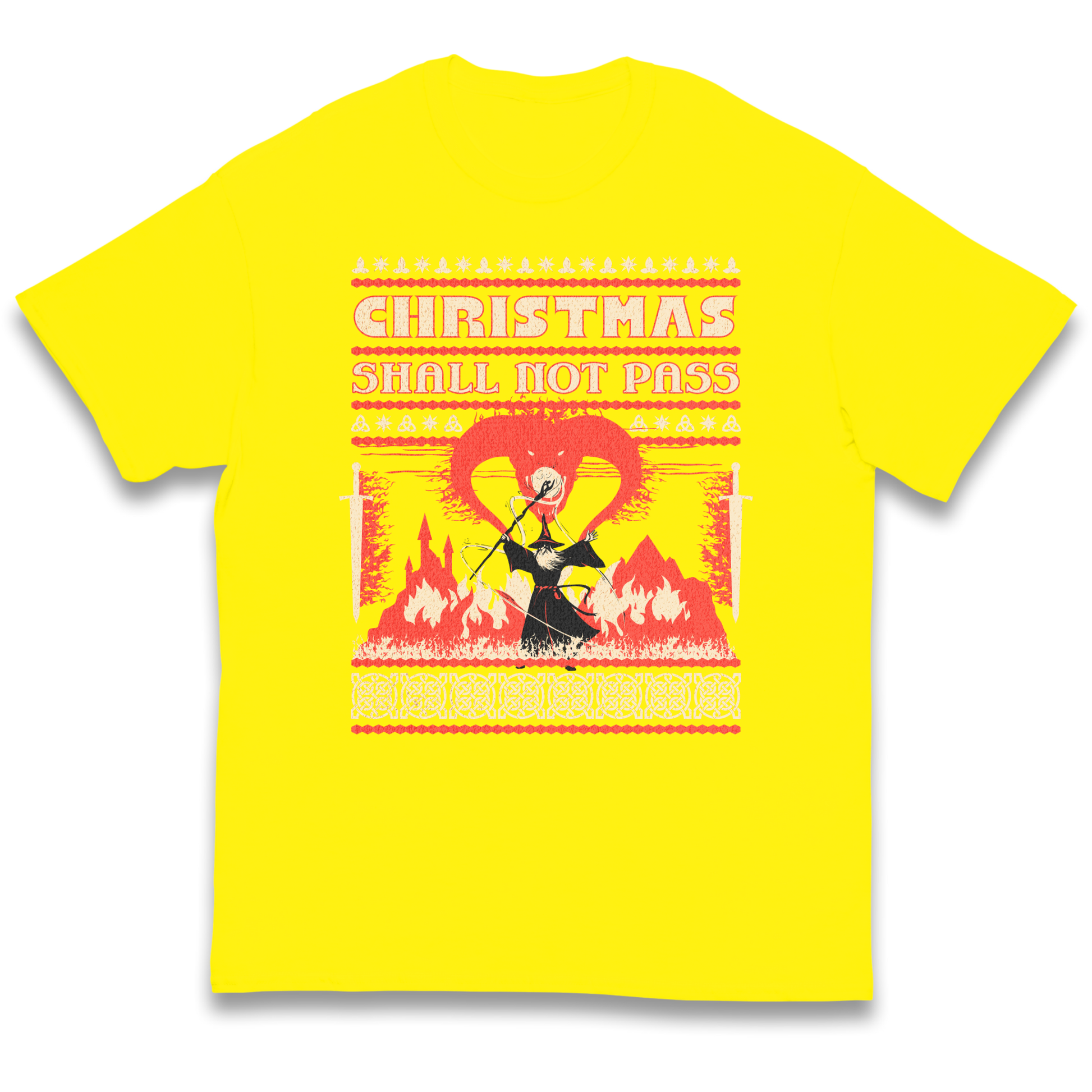 Christmas Shall Not Pass kids t shirt