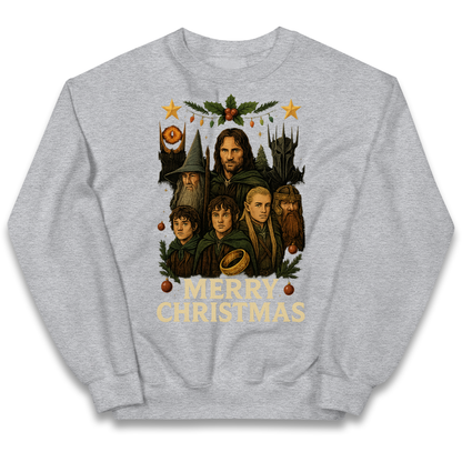 Lord of The Rings Christmas Kids Jumper