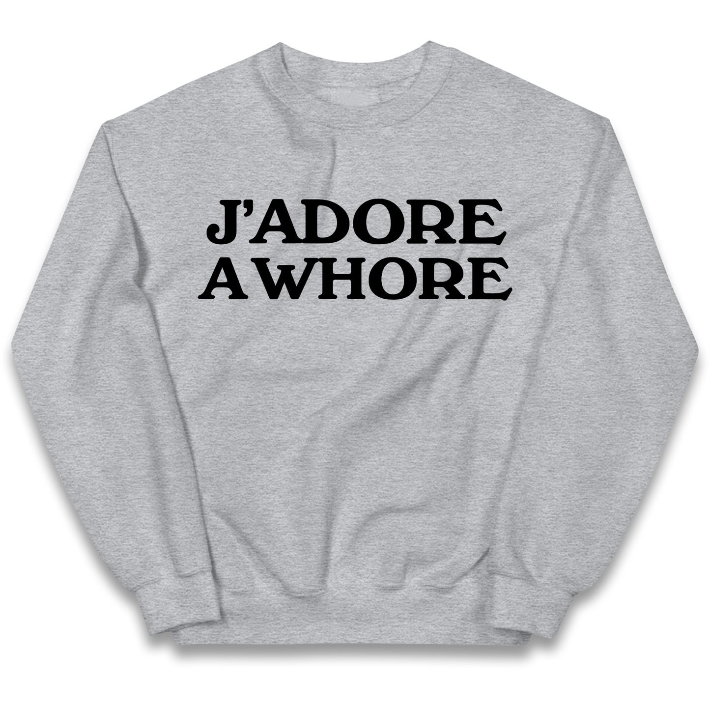 J'Adore A Whore Kids Sweatshirt