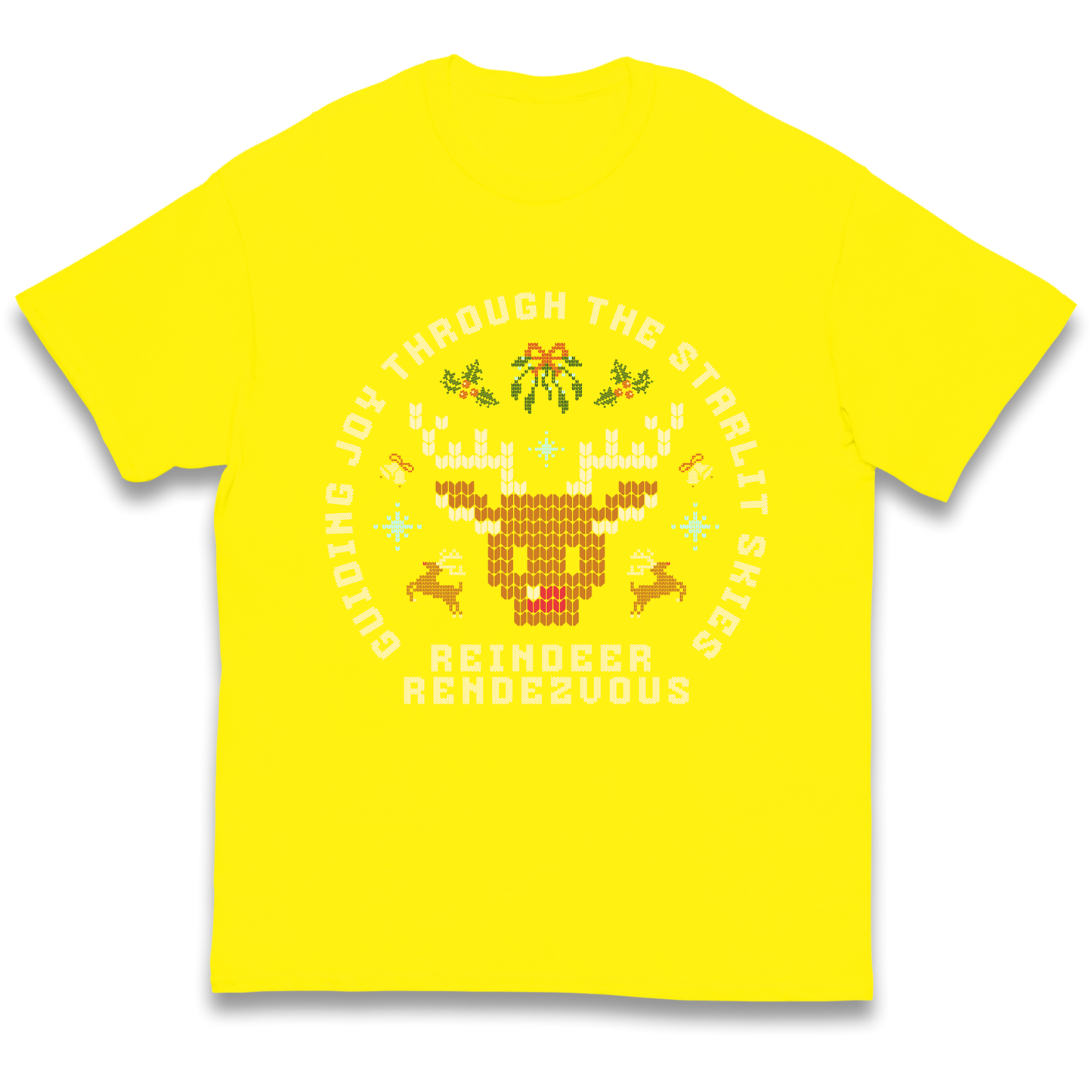 Reindeer Rendezvous Christmas kids t shirt