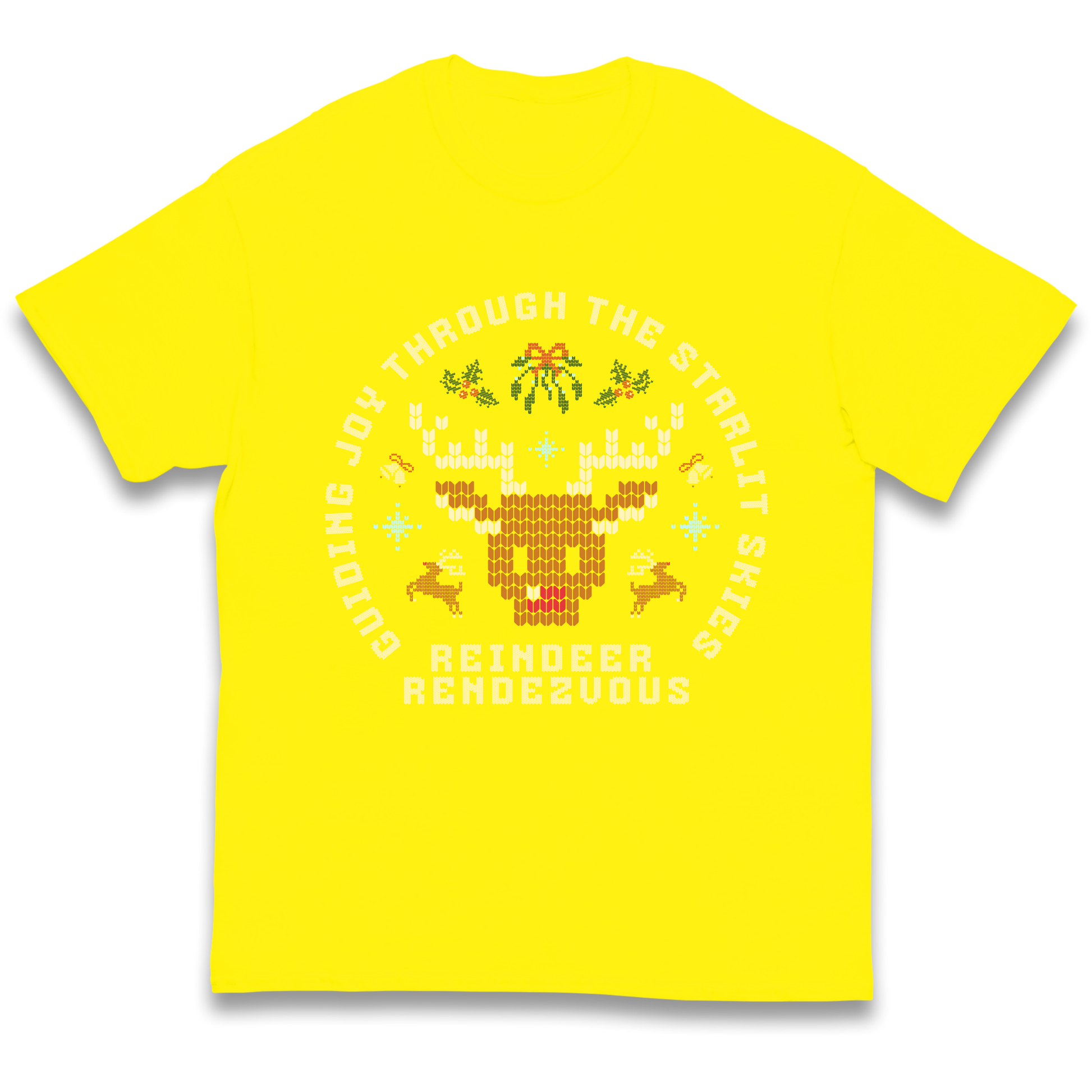 Reindeer Rendezvous Christmas kids t shirt
