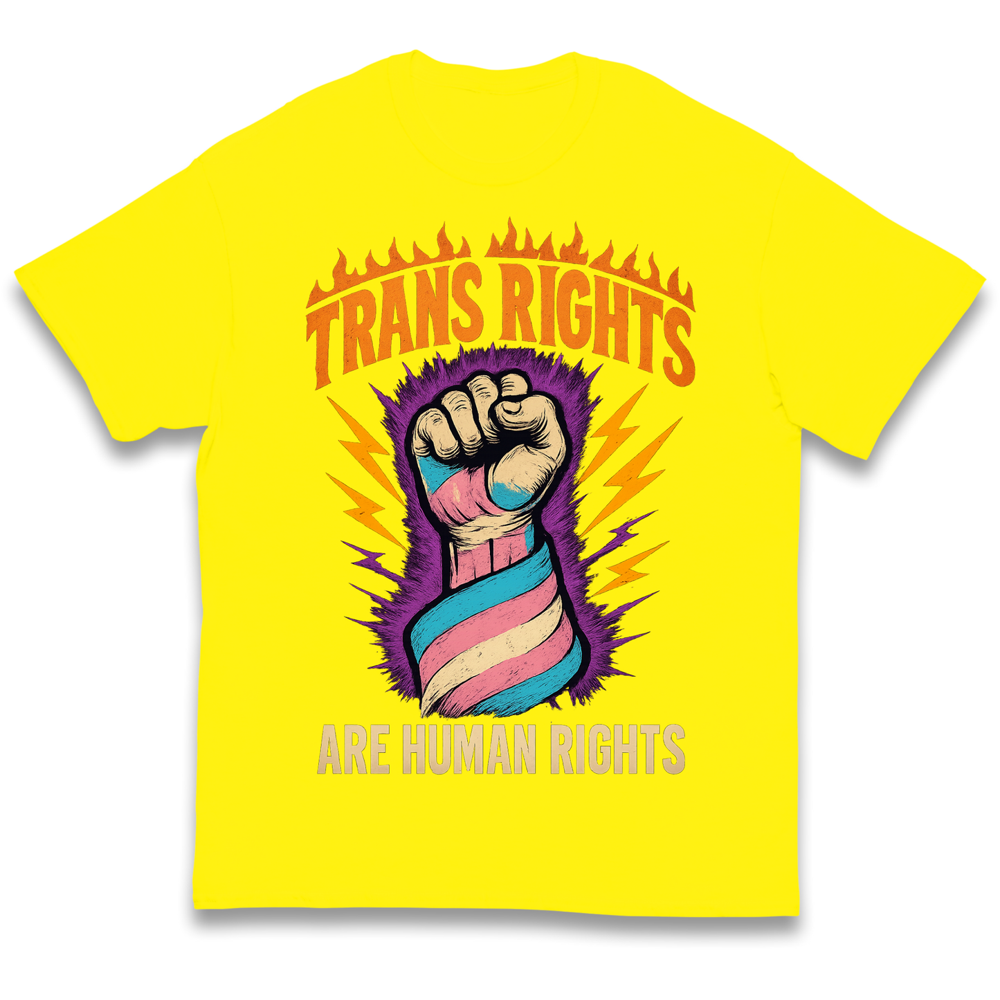 Trans Rights Are Human Rights kids t shirt