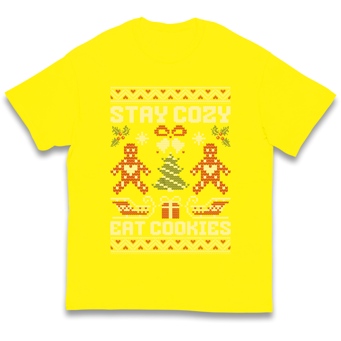 Stay Cozy Eat Cookies Christmas kids t shirt