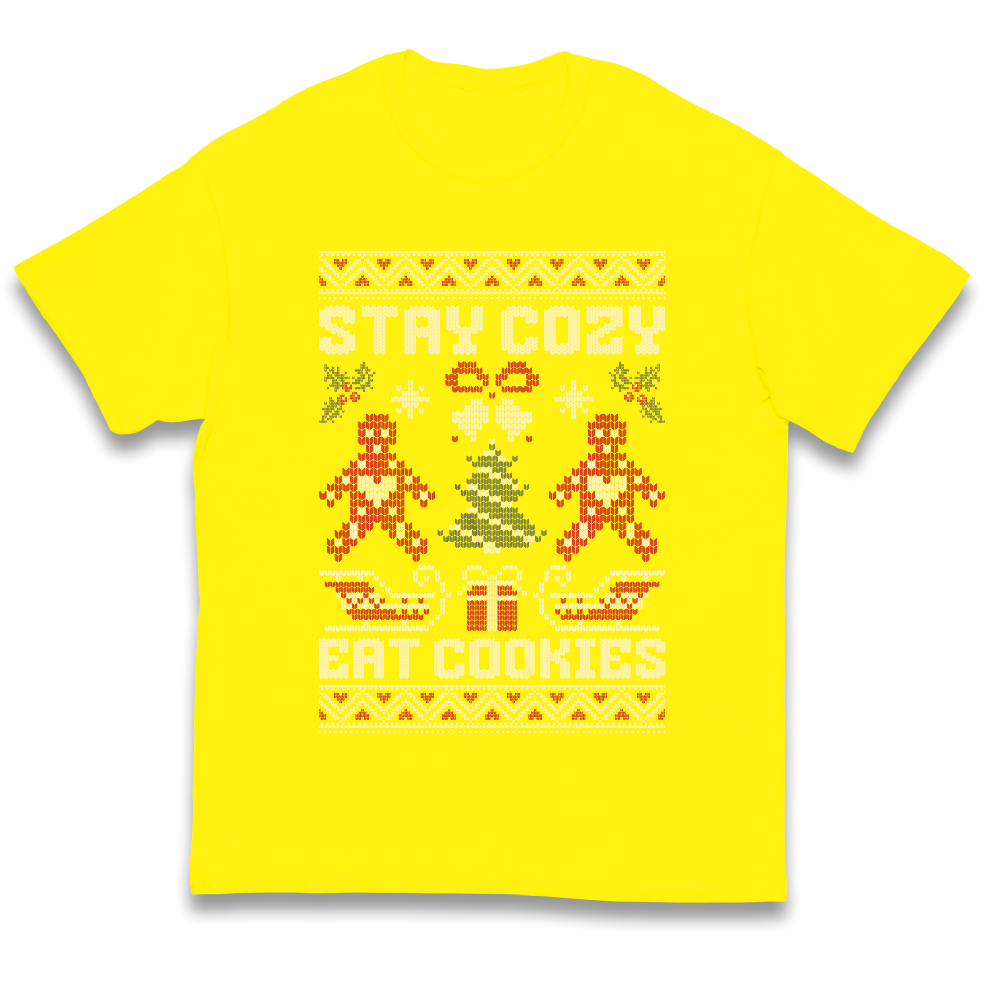 Stay Cozy Eat Cookies Christmas kids t shirt