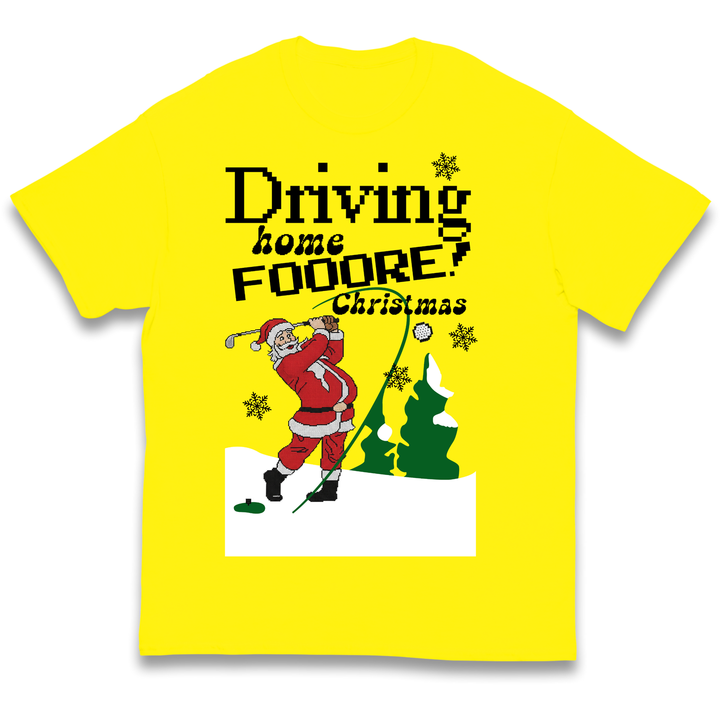 Christmas Golf Kids T Shirt