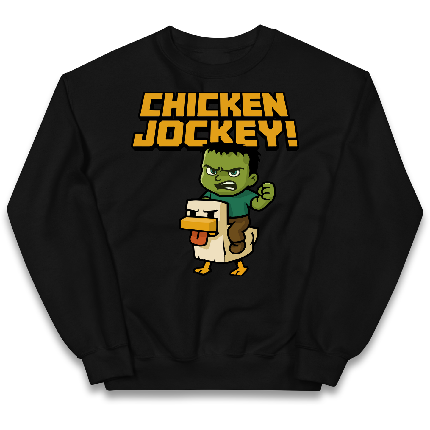 Chicken Jockey Kids Jumper