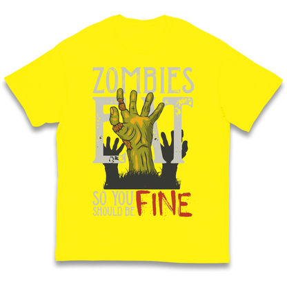Zombies Eat kids t shirt