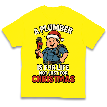 Plumber Christmas Kids T Shirt