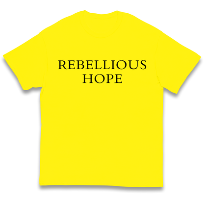 Rebellious Hope Embroidered kids t shirt