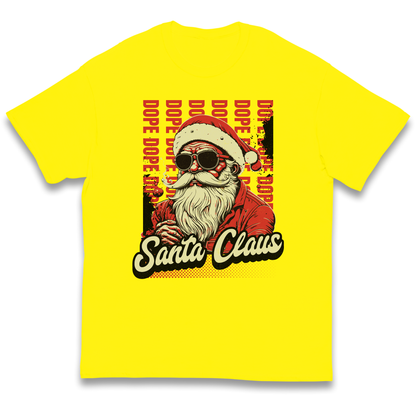 Dope Santa Claus kids t shirt