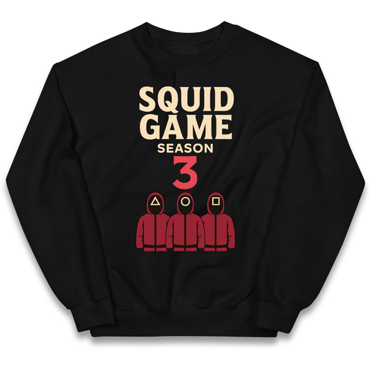 Squid Games Season 3 Kids Jumper