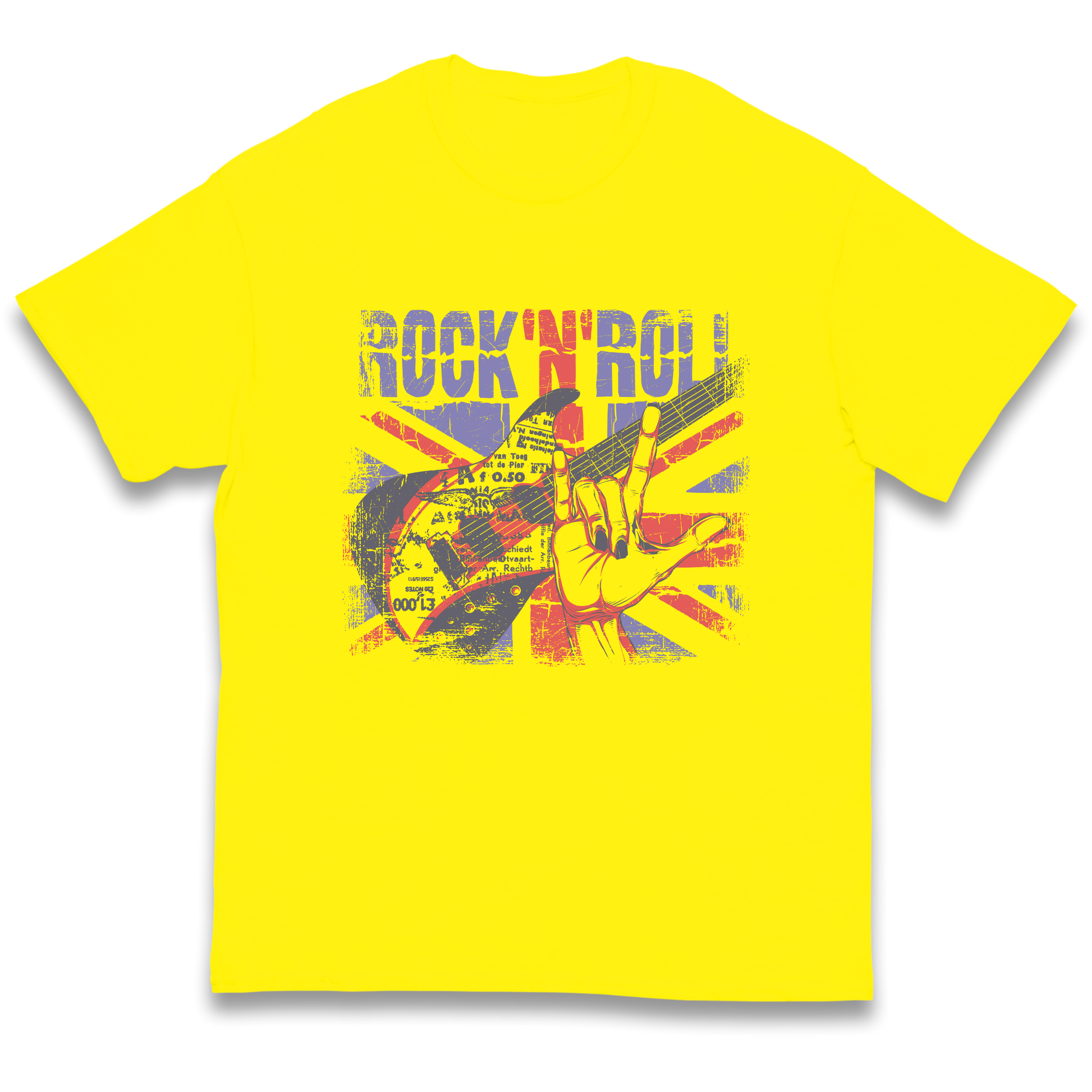 Rock N Roll Union Jack kids t shirt