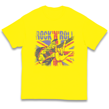 Rock N Roll Union Jack kids t shirt