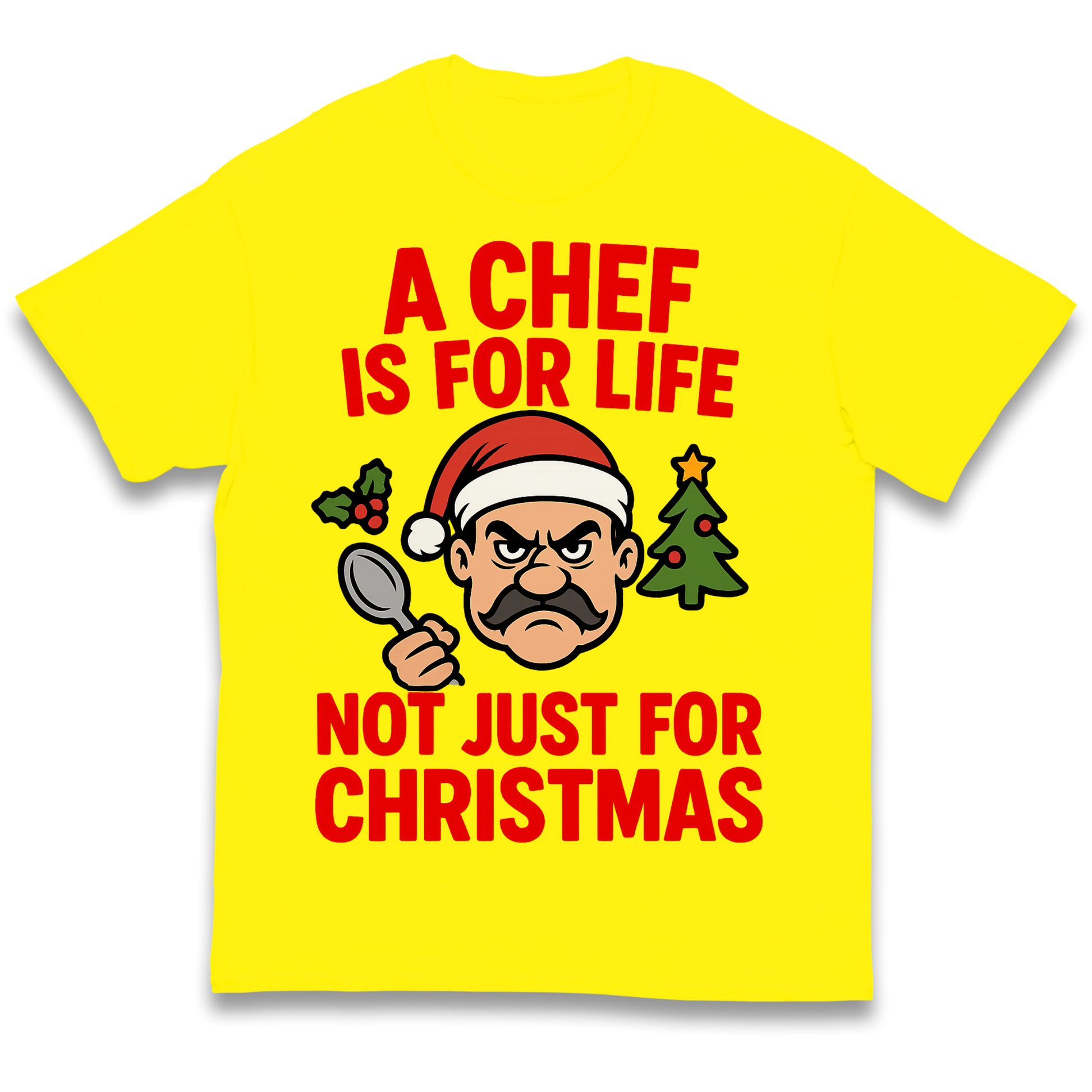 Chef Christmas Kids T Shirt