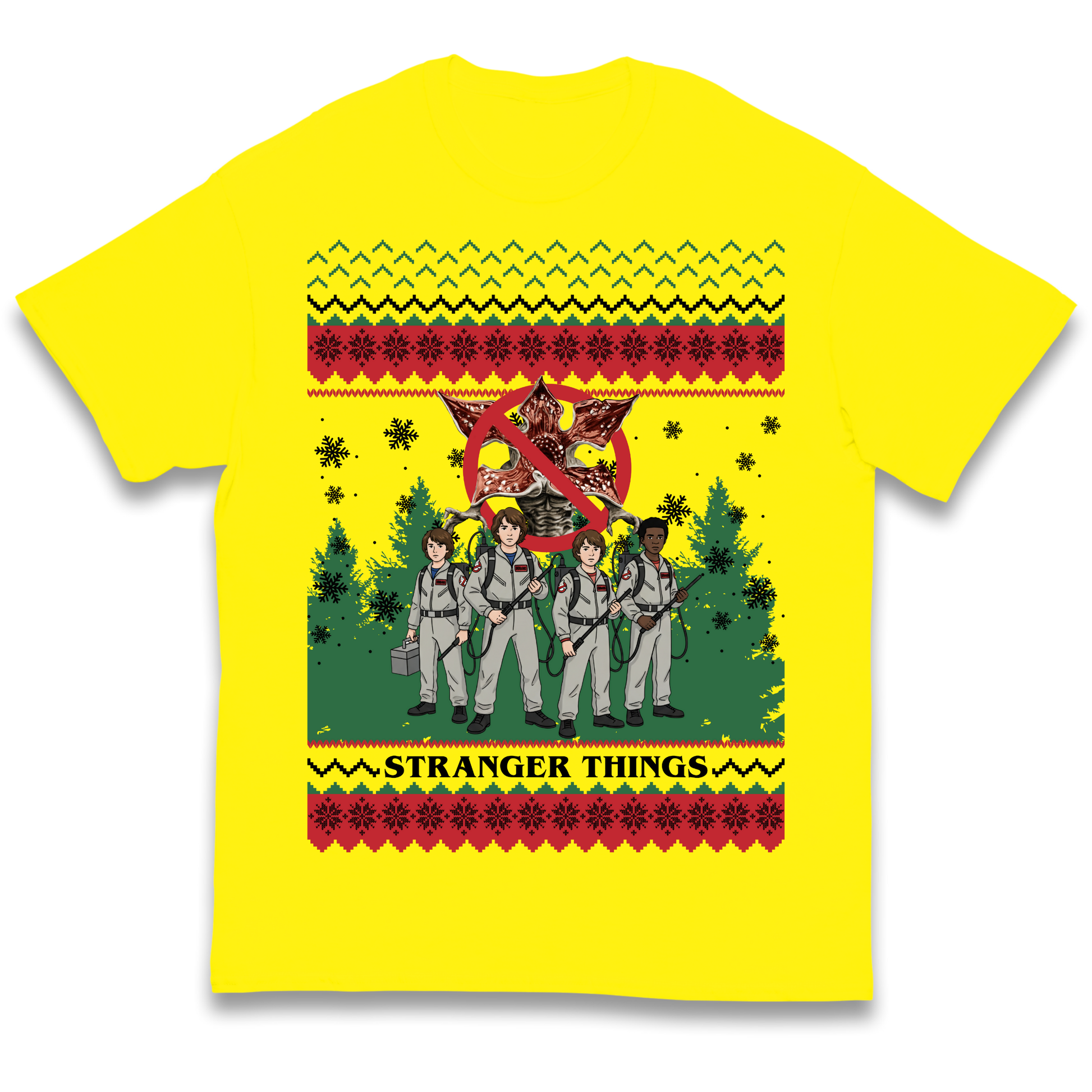 Stranger Things Demogorgon Christmas Kids T Shirt