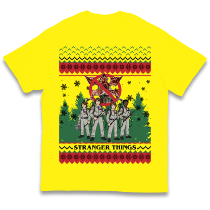 Stranger Things Demogorgon Christmas Kids T Shirt