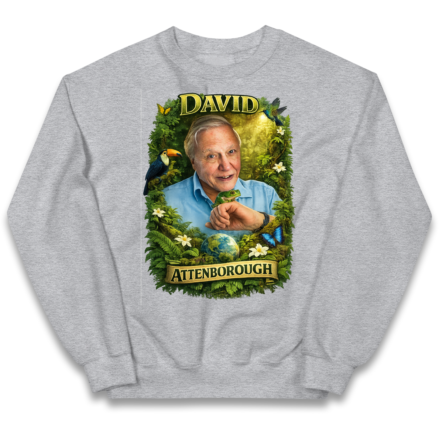 David Attenborough Kids Sweatshirt