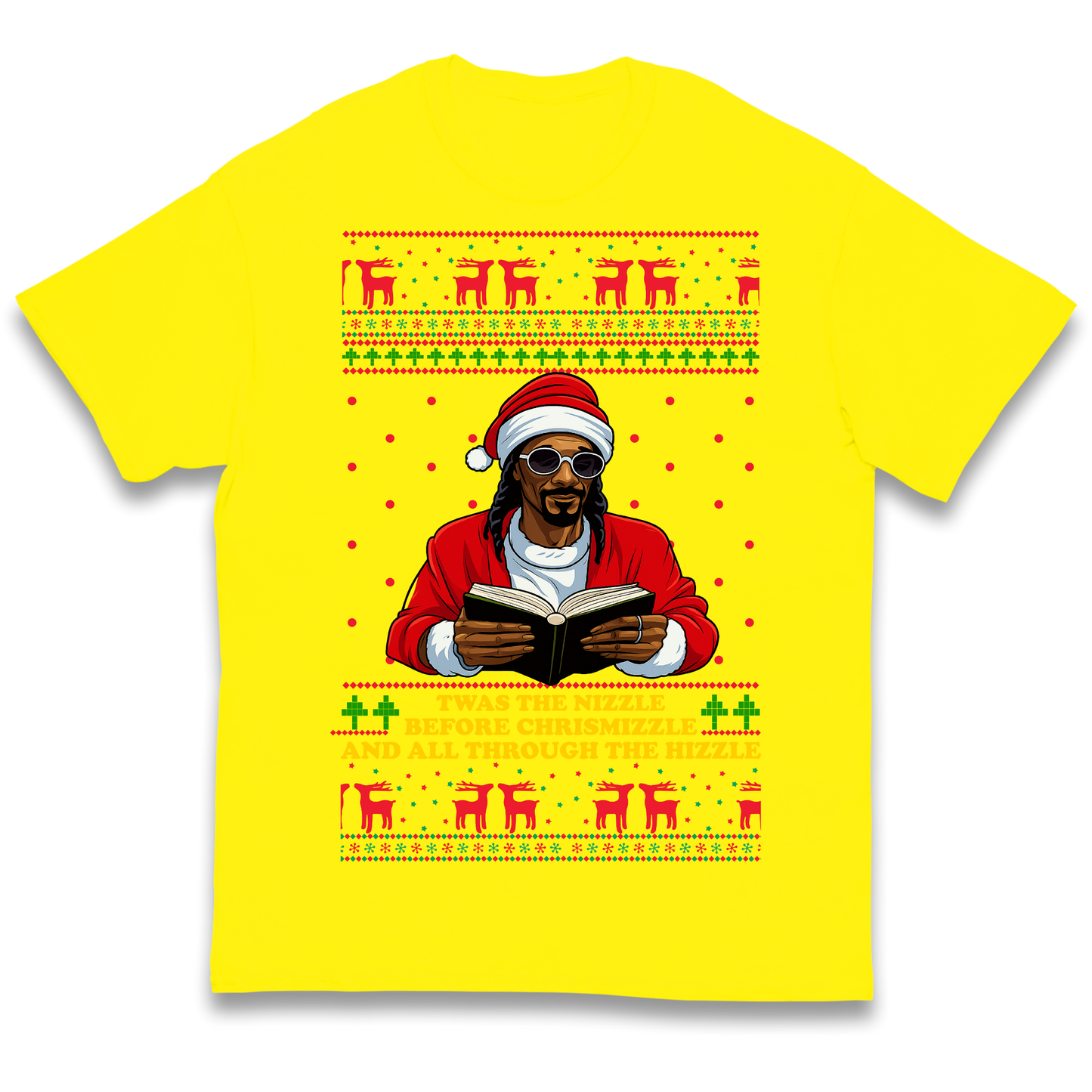 Snoop Dogg Nizzle Christmas Kids T Shirt