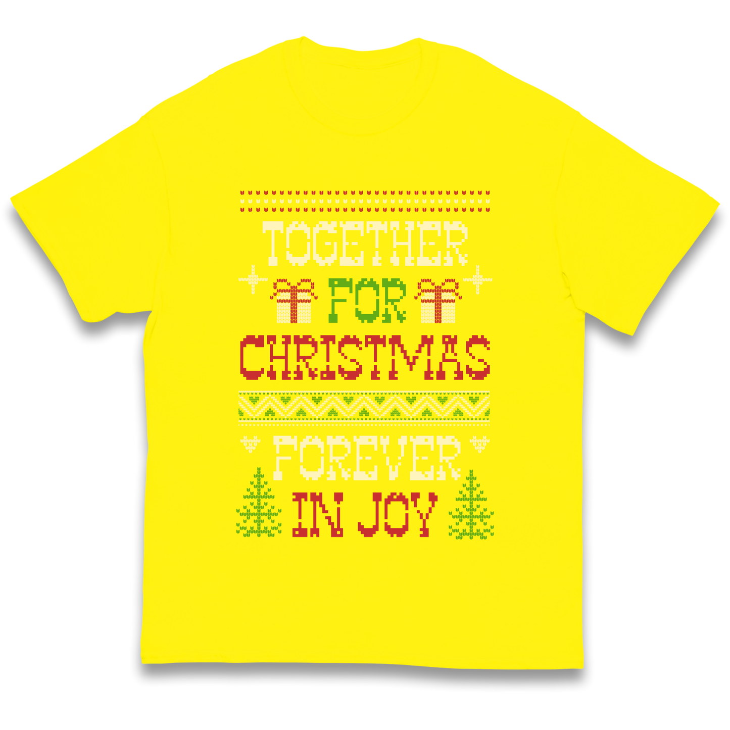 Together for Christmas Forever in Joy Christmas kids t shirt