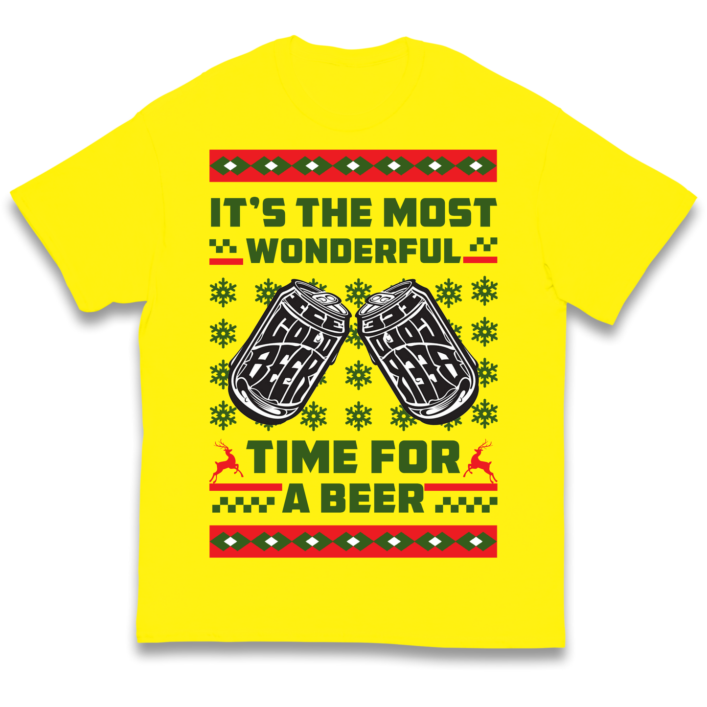 Its The Most Wonderful Time For A Beer Christmas kids t shirt