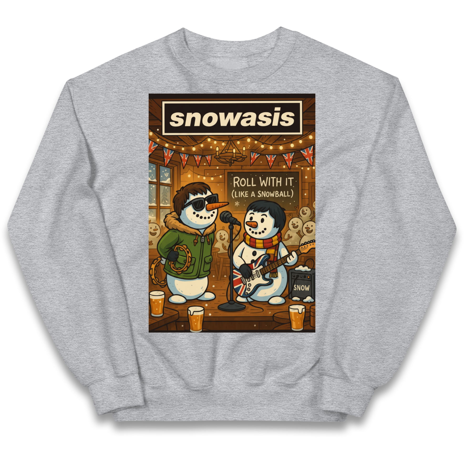 Snowasis Roll Christmas Kids Jumper