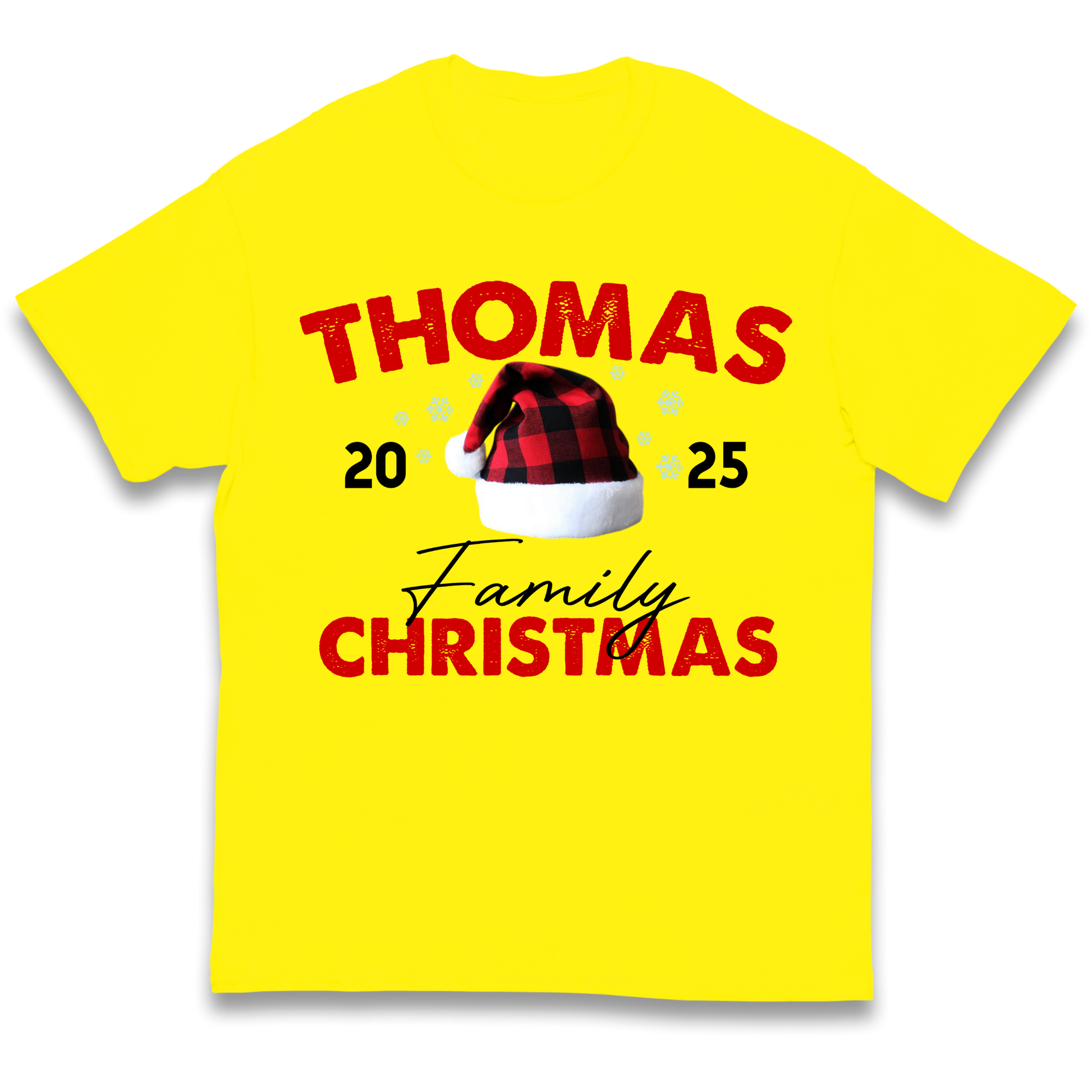 Thomas Family Christmas kids t shirt