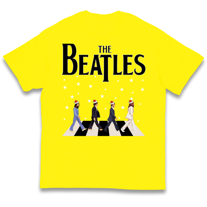 The Beatles Abbey Road Christmas kids t shirt