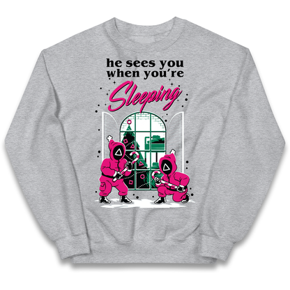 Squid Games Xmas Kids Jumper