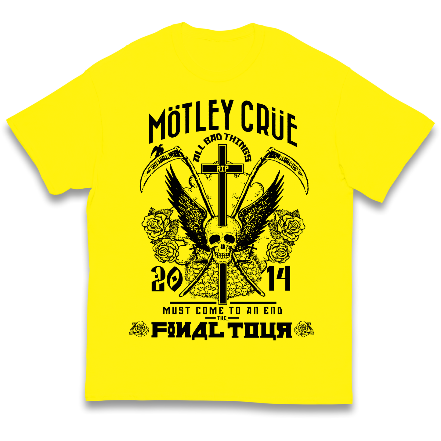 Motley Crue All Bad Things kids t shirt