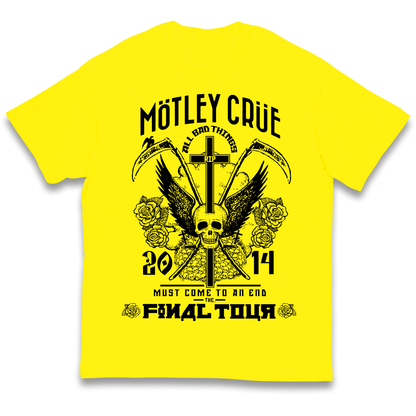 Motley Crue All Bad Things kids t shirt