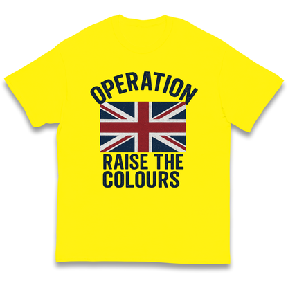 Operation Raise The Colours kids t shirt