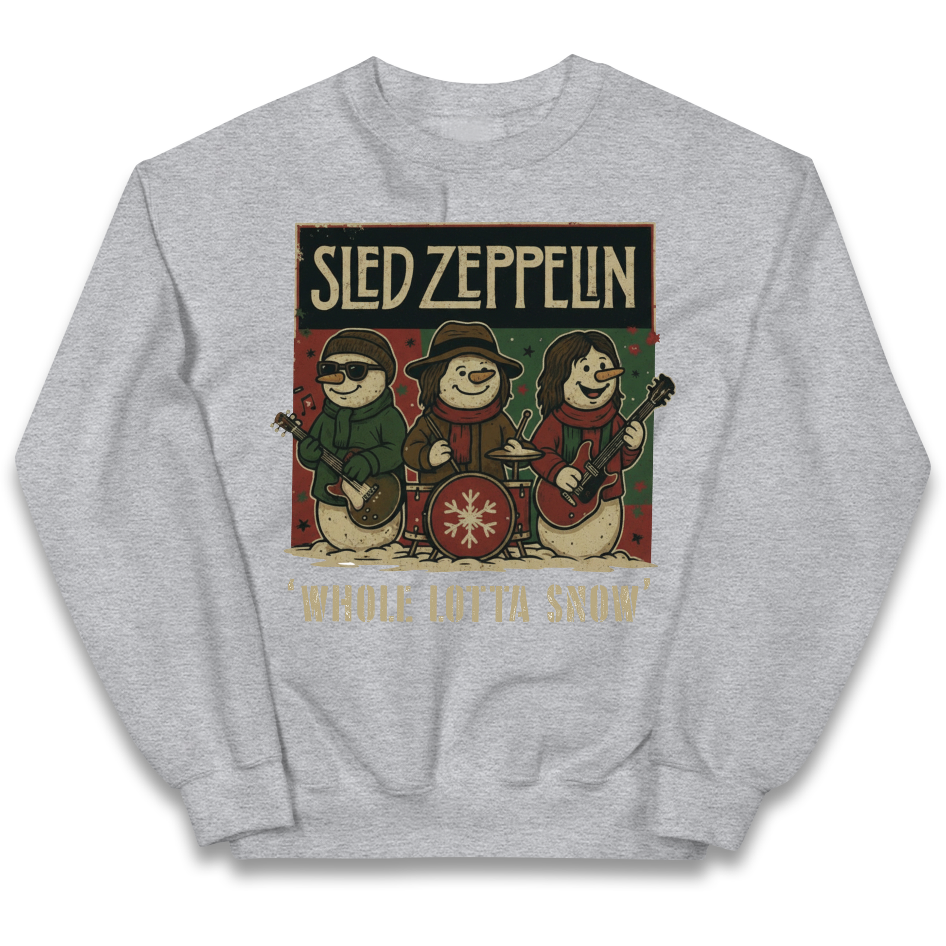 Led Zeppelin Christmas Kids Sweatshirt