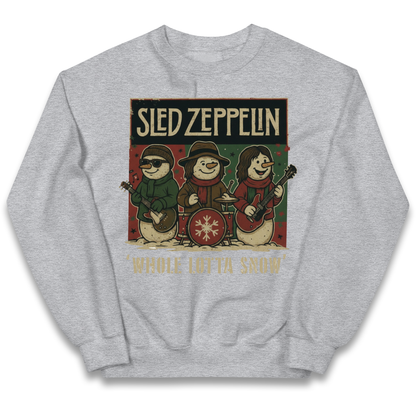 Led Zeppelin Christmas Kids Sweatshirt