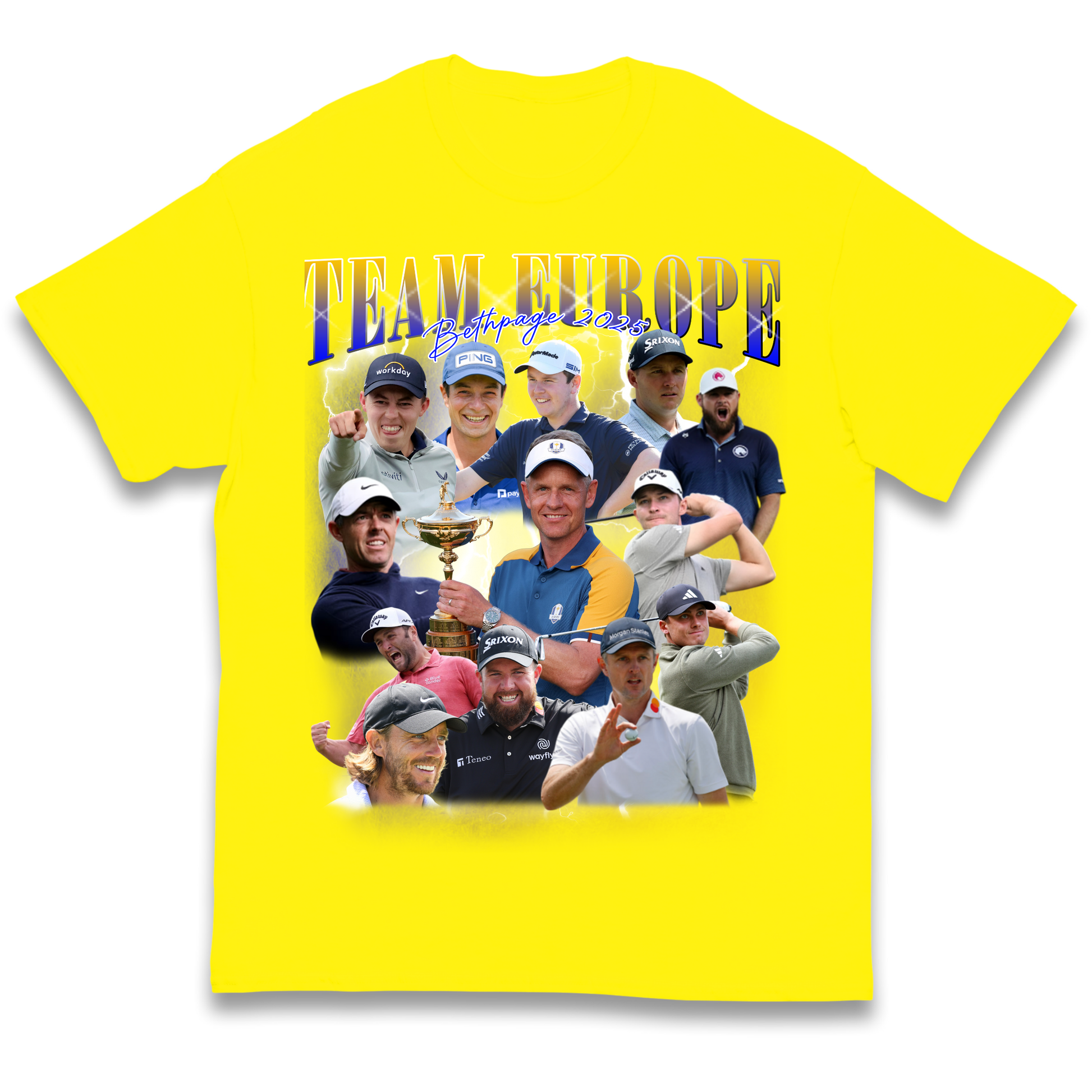 Ryder Cup 2025 Team Europe kids t shirt