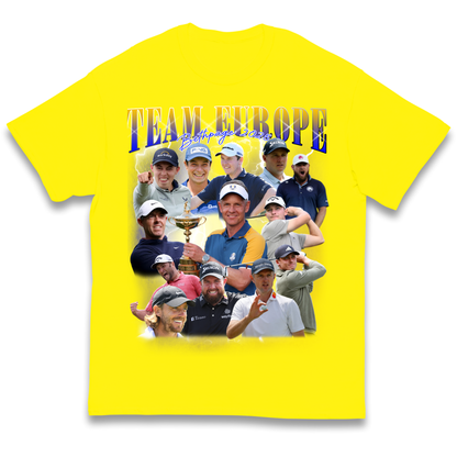 Ryder Cup 2025 Team Europe kids t shirt